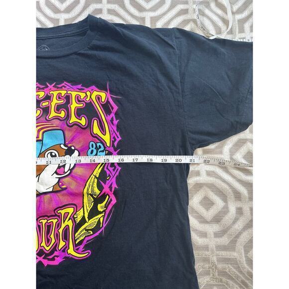 Buc-ee’s TOUR 82-21 T-Shirt/ Men’s  large Black Official 100% Cotton  
￼‎ - Picture 5 of 9